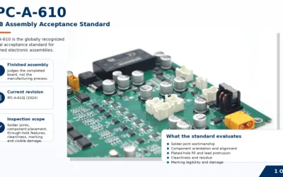 IPC-A-610 Standard for PCB Assembly Acceptance