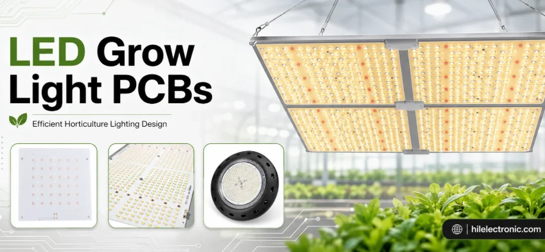 LED Grow Light PCBs: Multi-Channel Spectrum Boards, Drivers & Thermal Design