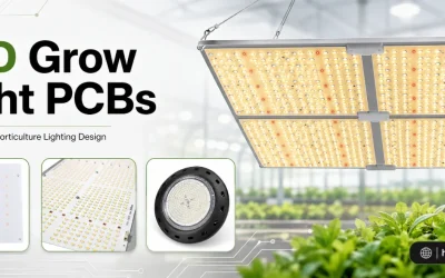 LED Grow Light PCBs: Multi-Channel Spectrum Boards, Drivers & Thermal Design