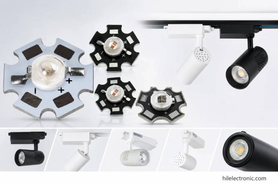 LED track light PCB assembly