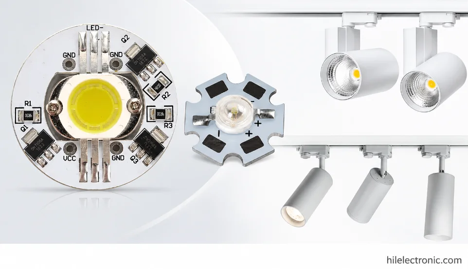 LED Track Light PCBs: Compact High-CRI Light Engines & Driver Boards
