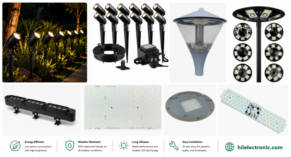 LED landscape light PCB production and assembly reference for quotation review.