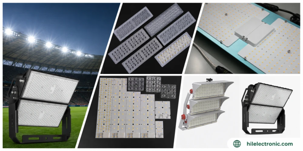 LED Stadium Light PCB Manufacturing — Very-High-Power Engines & Flicker-Free Drivers