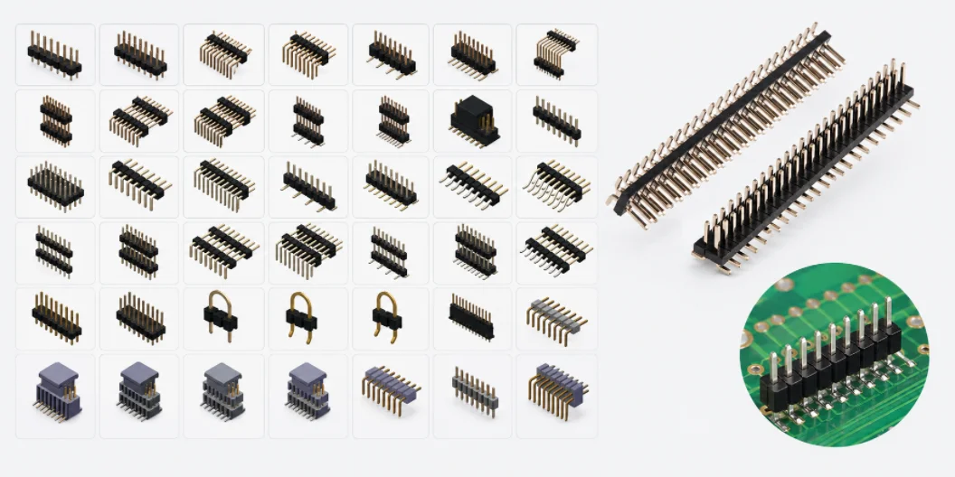 PCB Pin Headers: Selection and Mounting Guide