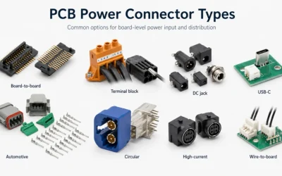 PCB Power Connector Selection: Types and Mounting