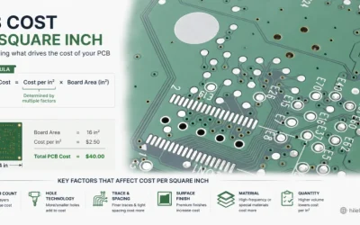 PCB Cost Per Square Inch: What Drives PCB Price and How to Reduce It