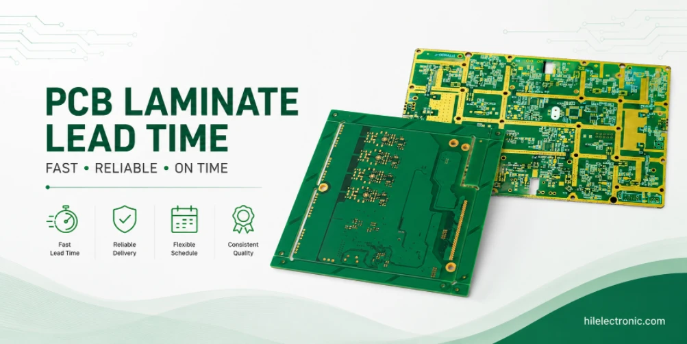 PCB laminate lead time