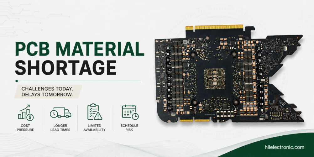 PCB material shortage