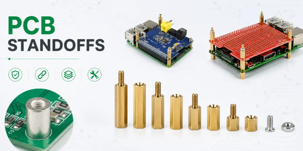 PCB spacers and standoffs mounting