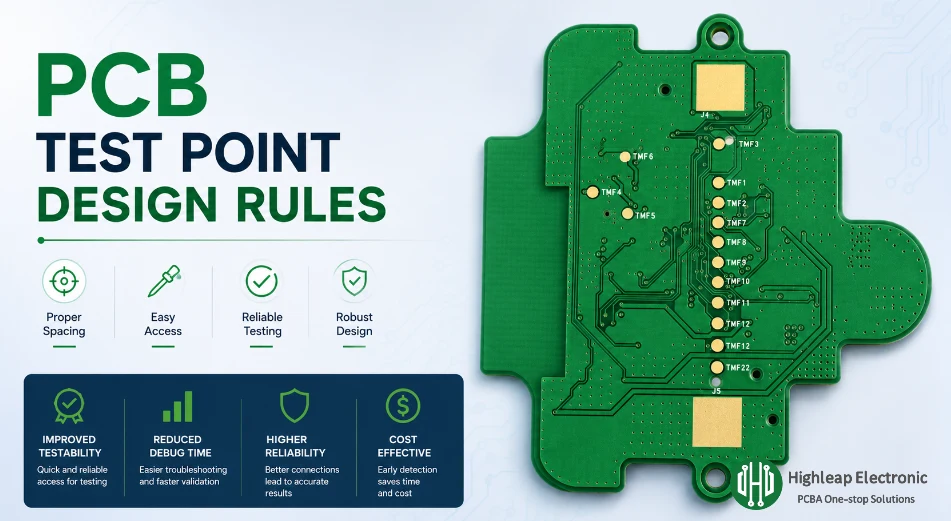 PCB Test Point Design Rules for Debug and ICT
