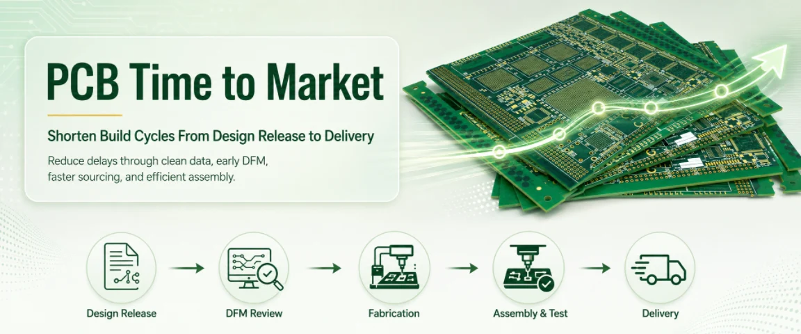 PCB time to market planning for prototype and production builds