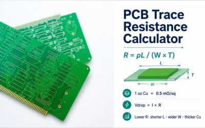 PCB Trace Resistance Calculator: How to Calculate Trace Resistance and Voltage Drop