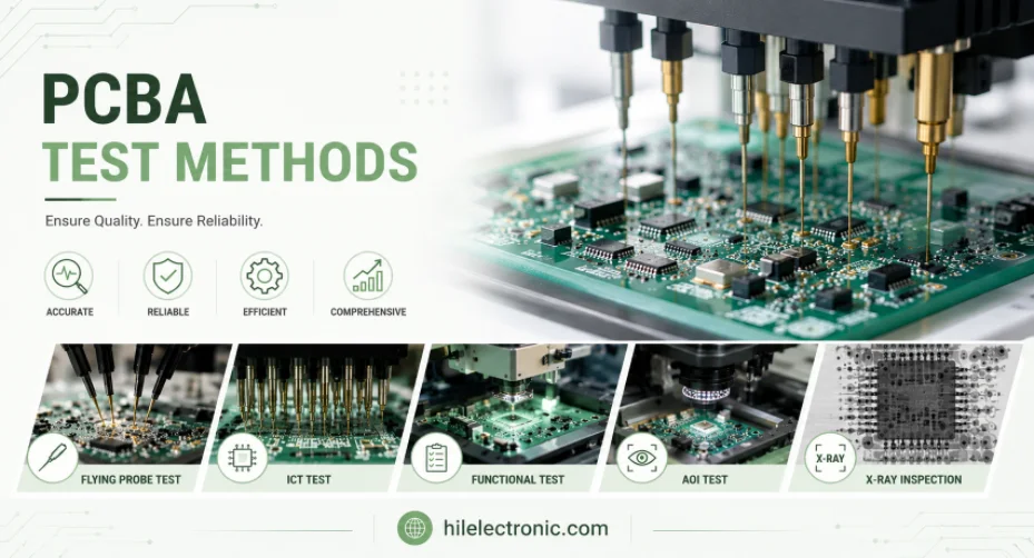 PCBA Test Methods: AOI, ICT, Flying Probe, and Functional Test