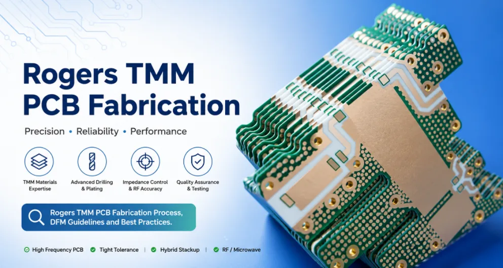 Rogers TMM PCB fabrication