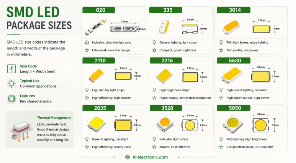 SMD LED PCB footprint and assembly planning