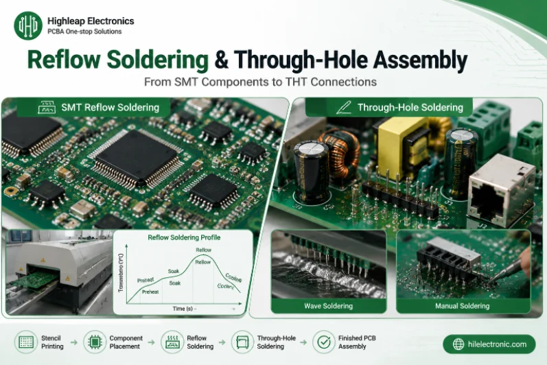 PCB assembly soldering process for IPC J-STD-001