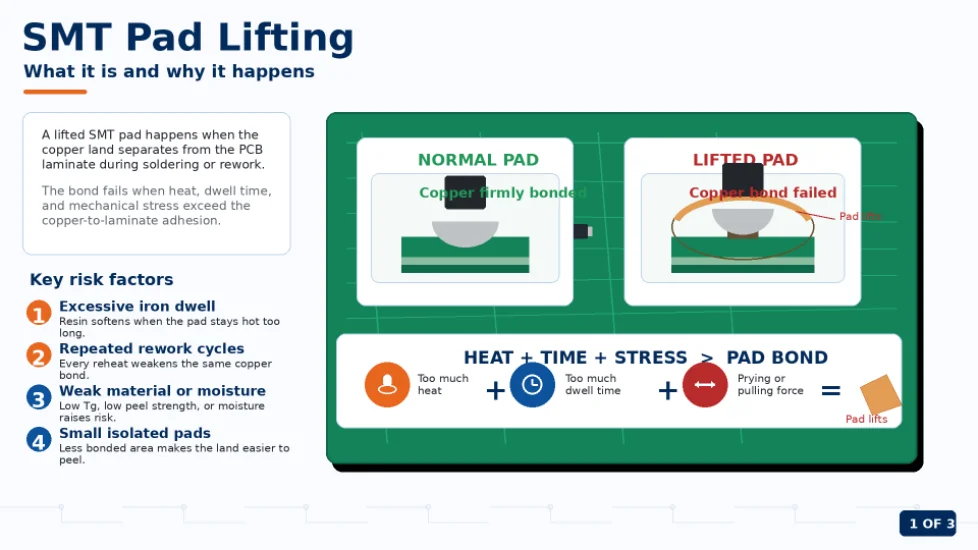Why SMT Pads Lift During Soldering