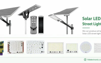 Solar LED Street Light PCB: Charge Controllers, BMS & Light Engines