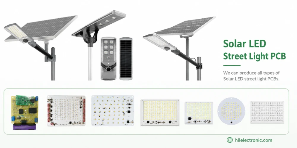 Solar LED Street Light PCB: Charge Controllers, BMS & Light Engines