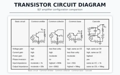Transistor Circuit Diagram: Symbols, Reading, and Build