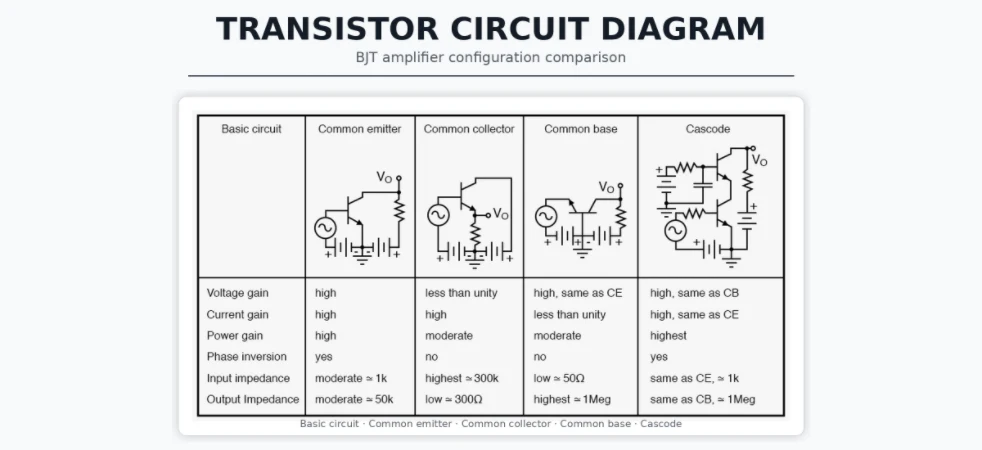 Transistor circuit diagram for PCB design and layout review