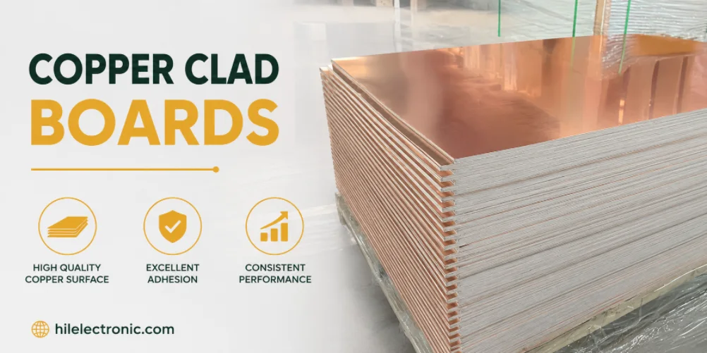 Copper clad laminate stackup for PCB manufacturing