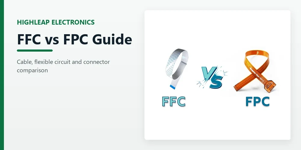 Hướng dẫn về đầu nối cáp FFC và FPC