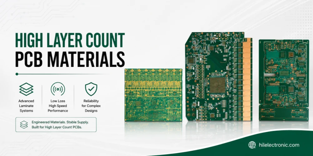 High Layer Count PCB Materials for Multilayer Boards