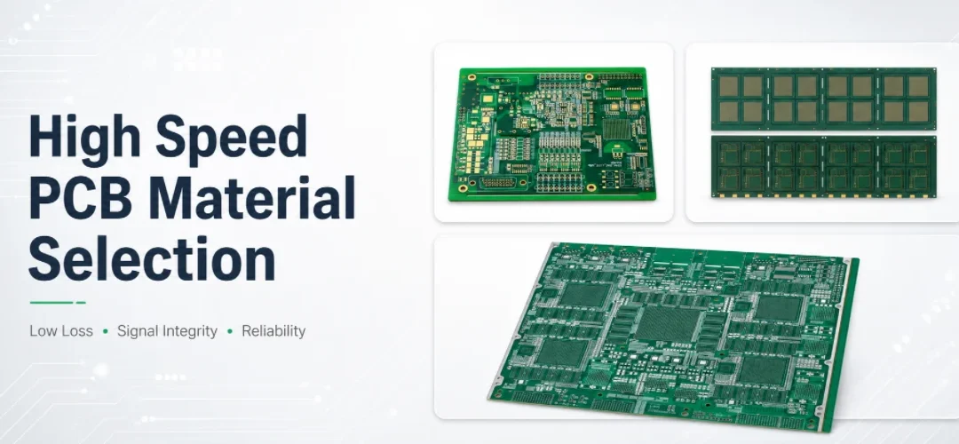 Selección de materiales para PCB de alta velocidad para garantizar la integridad de la señal.