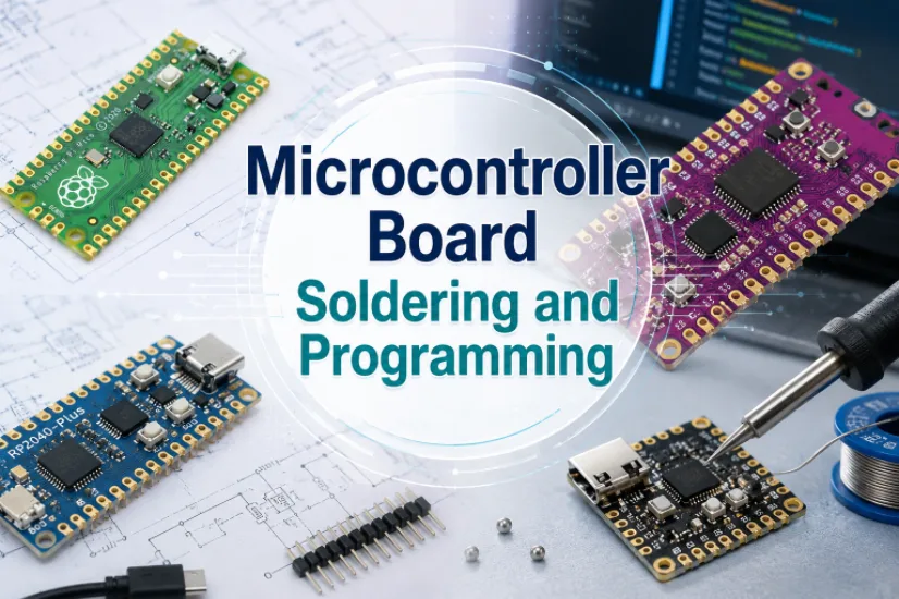 Microcontroller Board Soldering and Programming: QFN Pads, SWD, and FTDI Drivers