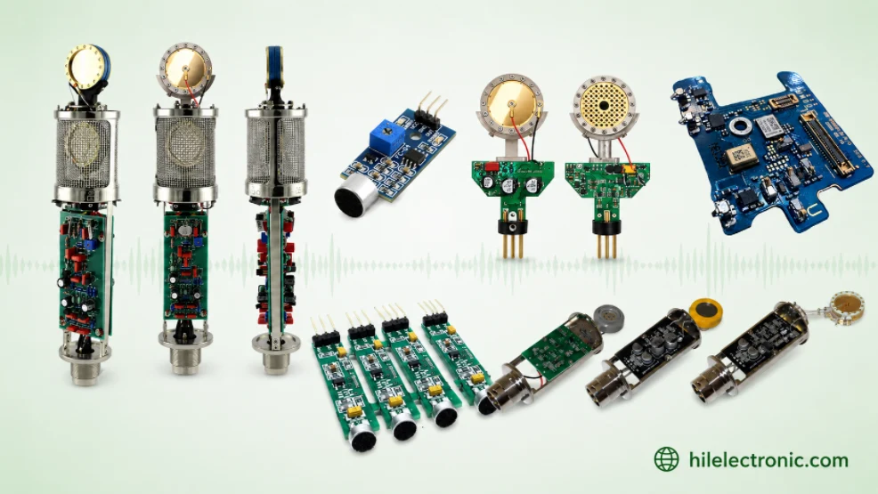 microphone pcb assembly and layout details