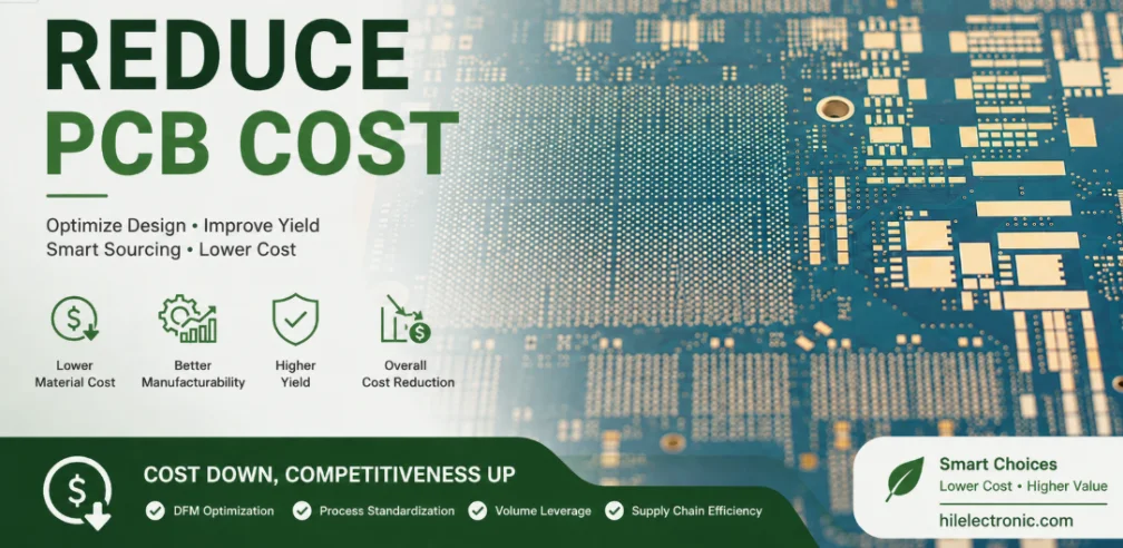 reduce pcb cost