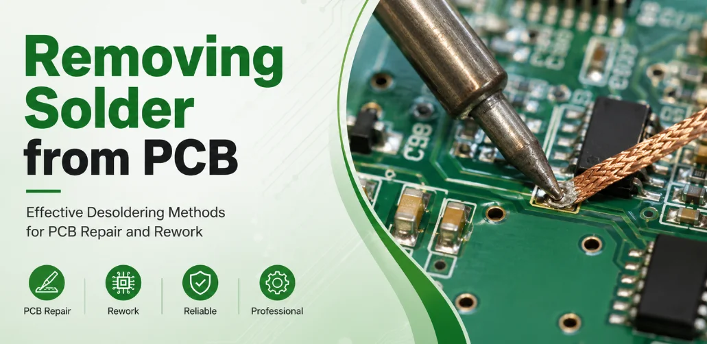 Removing Solder From a PCB Without Pad Damage