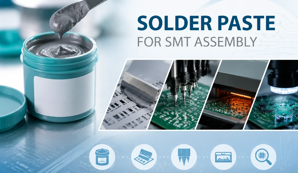 solder paste for SMT assembly