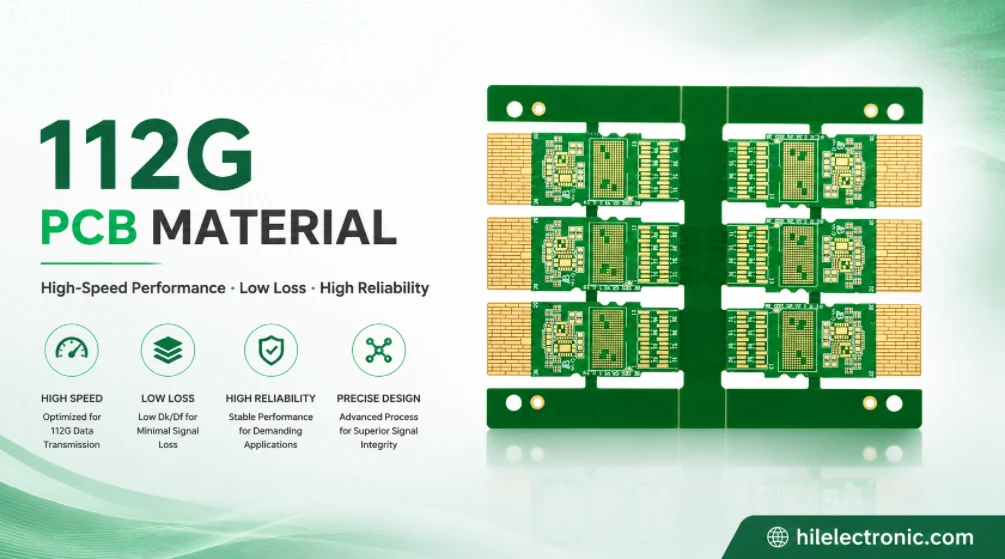 112G PCB material selection