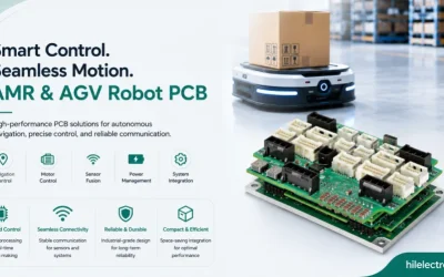 AMR and AGV Robot PCB for Navigation, Battery Power, Safety and Fleet Reliability