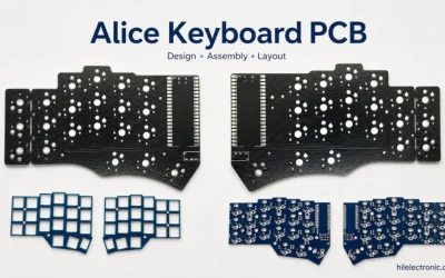 Alice Keyboard PCB Manufacturer | Custom Ergonomic Layout