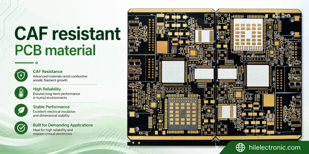 CAF resistant PCB material
