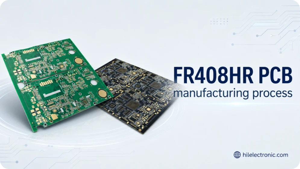 FR408HR PCB manufacturing process