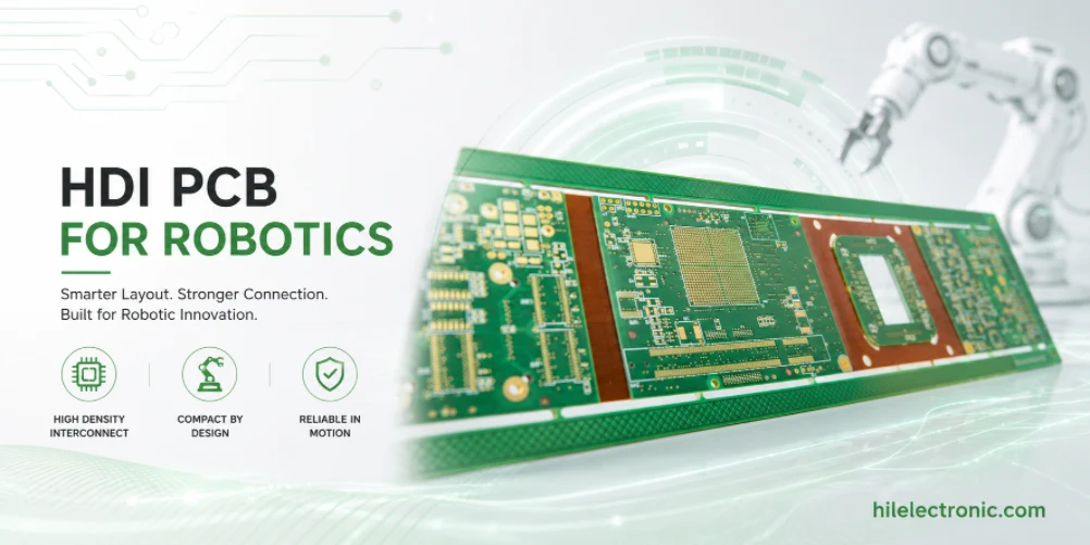 HDI PCB for Robotics: Microvias, BGA Fanout and Signal Integrity