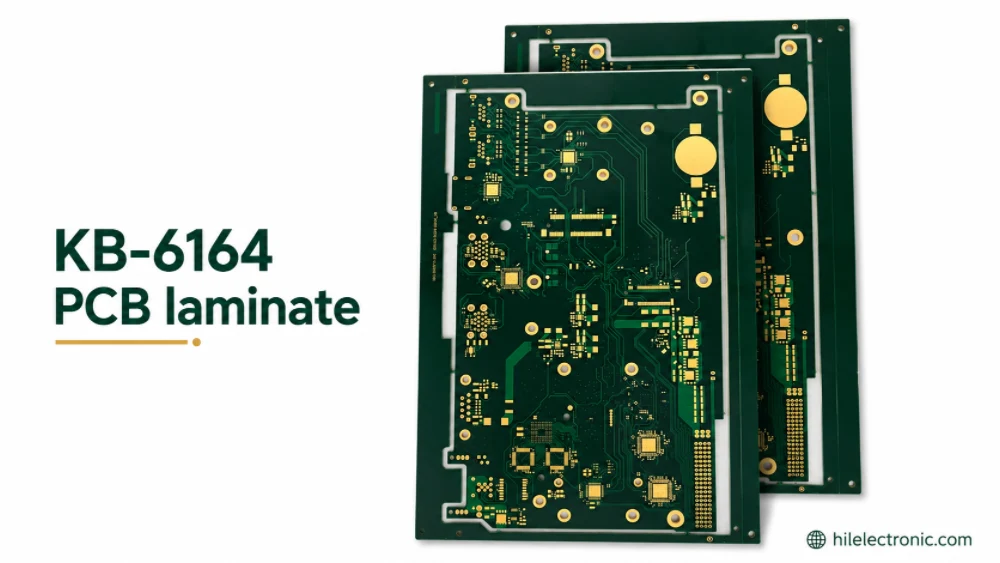 KB-6164 laminate and KB-6064 prepreg for multilayer PCB stackups