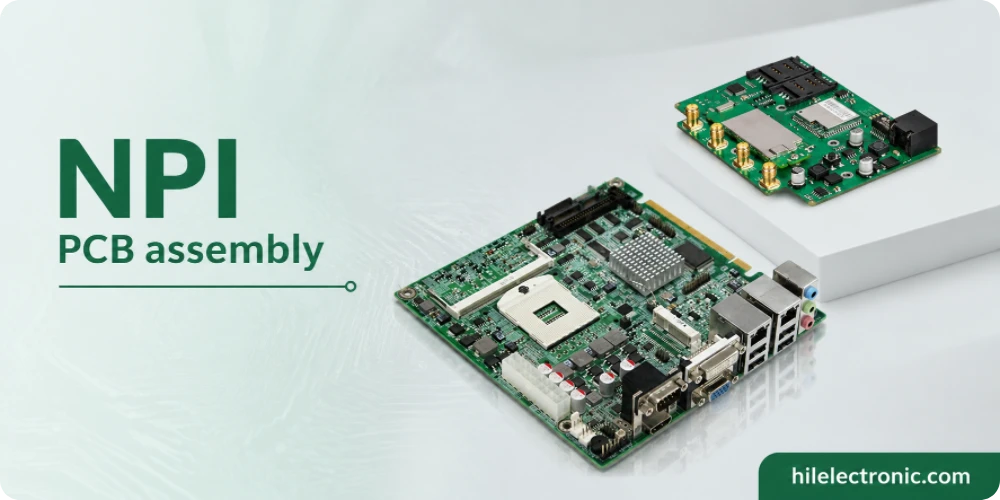 NPI PCB assembly first article build