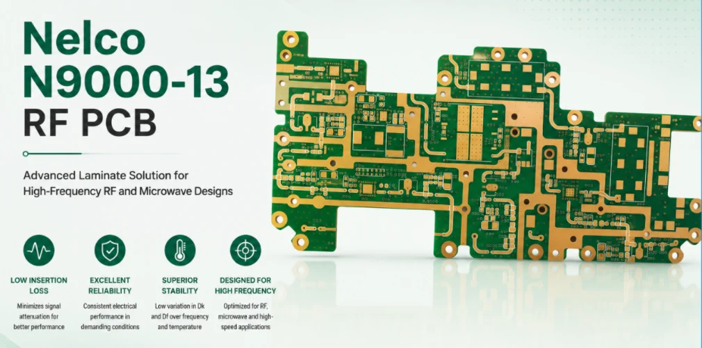 Nelco N9000-13 RF PCB Legacy Manufacturing and Replacement Service