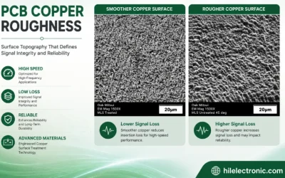 PCB Copper Roughness: Signal Loss, Material Selection and Manufacturing Control