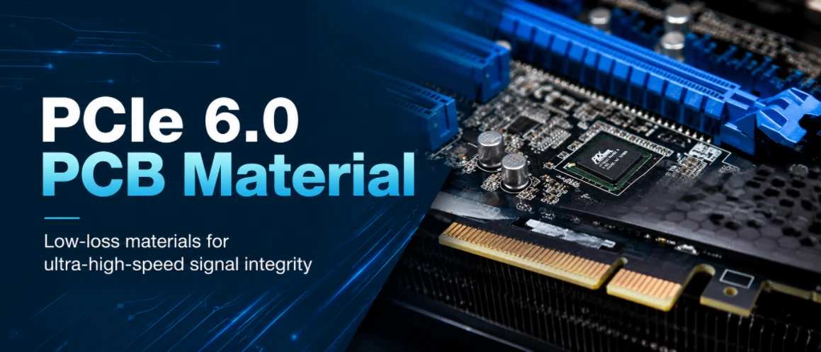 PCIe 6.0 PCB material