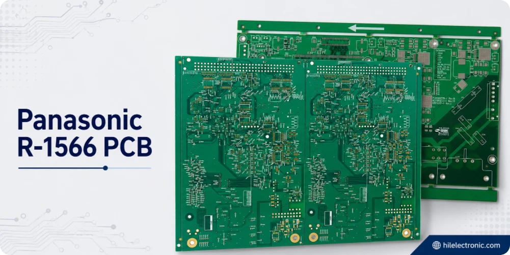Panasonic R-1566 PCB fabrication for halogen-free multilayers