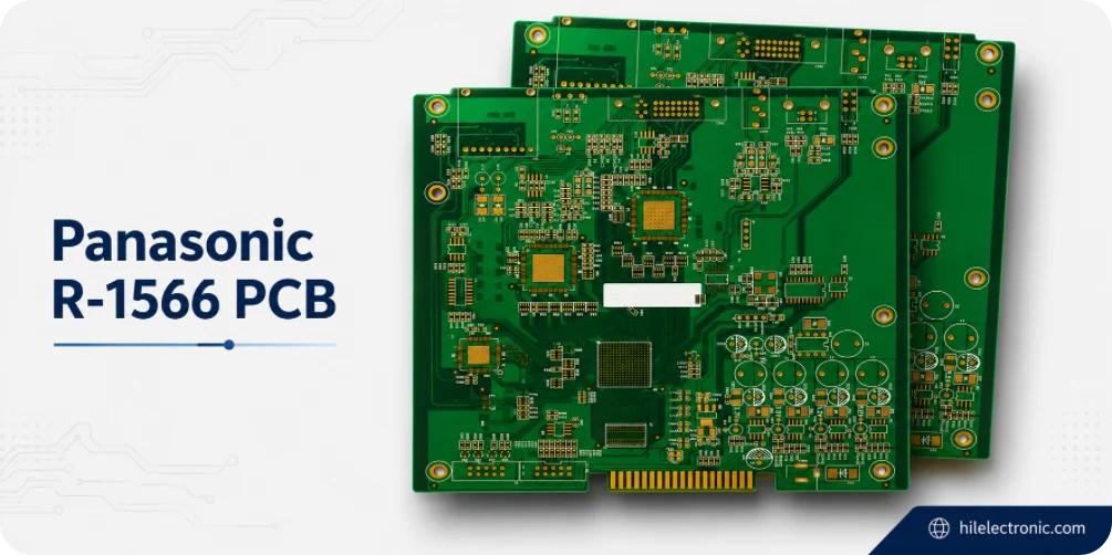 Panasonic R-1566 PCB for halogen-free fine-line multilayers