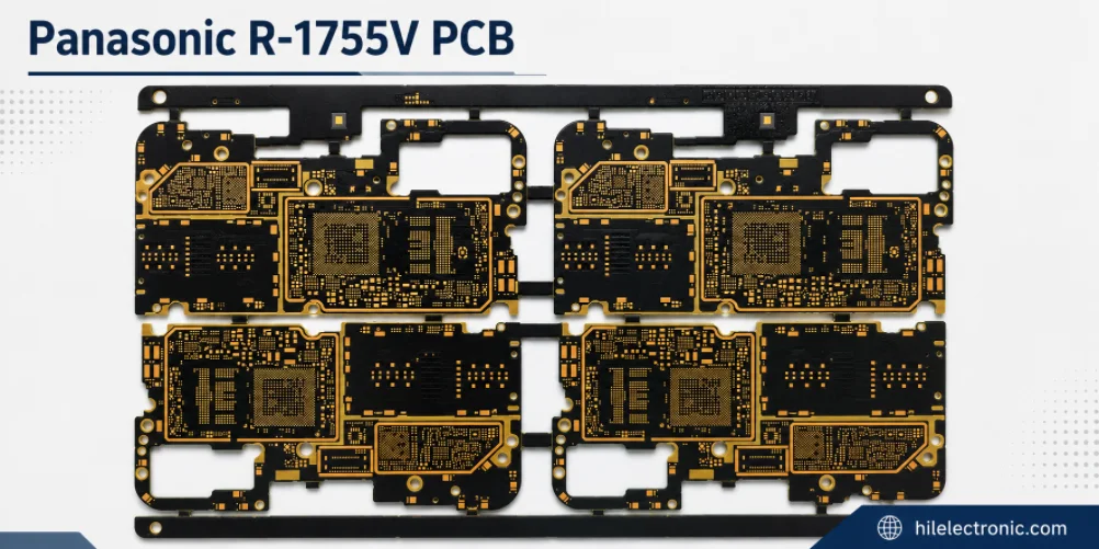 松下R-1755V PCB制造，适用于汽车和高可靠性电子产品