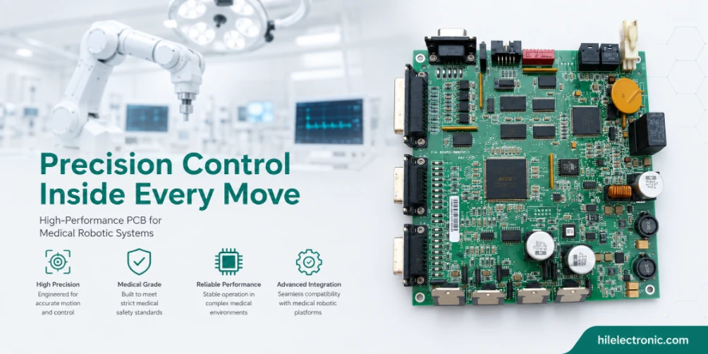 AMR and AGV robot PCB for precision motion control and autonomous movement