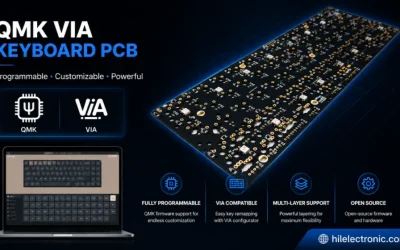 QMK/VIA Keyboard PCB Manufacturing & Assembly